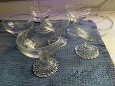 cups glass dessert 6 for sale  Marlborough