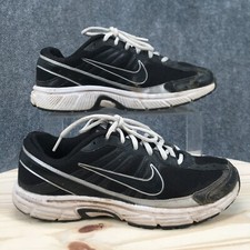 Tênis Nike feminino 9 dardos 9 corrida baixo 396050-011 preto malha com cadarço comprar usado  Enviando para Brazil