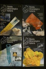 Rivista mineralogica italiana usato  Pinerolo