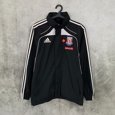 Usado, STOKE CITY 2010 2011 CASACO DE FUTEBOL DE TREINAMENTO ADIDAS JAQUETA DE ATLETISMO TAMANHO M comprar usado  Enviando para Brazil