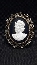Vintage victorian cameo for sale  Lincoln Park