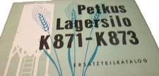 Ersatzteilkatalog petkus lager gebraucht kaufen  Künzing