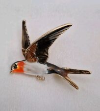 Flying swallow brooch for sale  PUDSEY