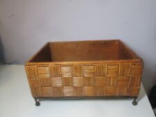 Wicker wooden storage for sale  West Palm Beach