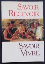 Livre savoir recevoir d'occasion  Yvetot