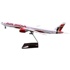 Bardzo duży Air India Boeing 777 Model samolotu Zabawka Prezent - skala 1/157 na sprzedaż  Wysyłka do Poland