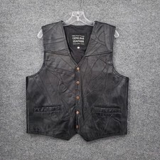 Genuine leather vest for sale  Ruskin