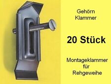 Stück gehörnklammern metall gebraucht kaufen  Nagel