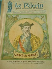 Vasco de Gama le grand navigateur des Indes Print 1925 comprar usado  Enviando para Brazil