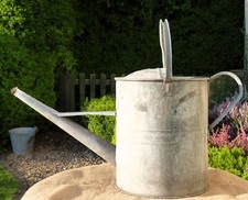 Galvanised metal watering for sale  BRIDGNORTH