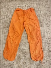 Orange parachute pants for sale  LEEDS