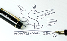 Montblanc 234 kolbenfüller gebraucht kaufen Montblanc 234 kolbenfüller gebraucht kaufen  Hamburg