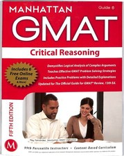 Critical reasoning gmat for sale  Lebanon