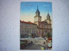 Używany, 277) Pocztówka Poczta Polowa 1917 WARSZAWA Warszawa POLSKA - Kosciot Sw. Krzyza na sprzedaż  Wysyłka do Poland
