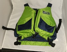Colete salva-vidas fluido adulto aprovado pela guarda costeira tamanho adulto P/M verde novo com etiquetas comprar usado  Enviando para Brazil
