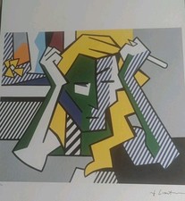 Roy lichtenstein litografia usato  Zola Predosa