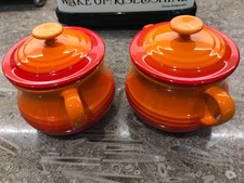 Creuset volcanic orange for sale  MATLOCK