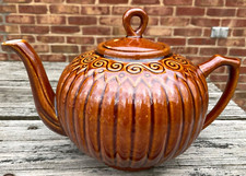 Brown glazed teapot for sale  Denver