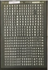 Letraset lettering 36pt for sale  HASSOCKS