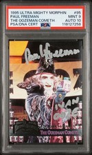 1995 Fleer Mighty Morphin Power Rangers The Movie 95 Ivan Ooze Paul Freeman autografado comprar usado  Enviando para Brazil