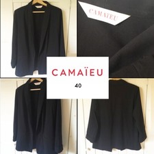 Veste blazer noire d'occasion  Marcq-en-Barœul