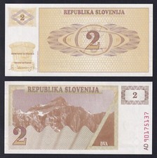 Banconota slovenia tolarjev usato  Chieri