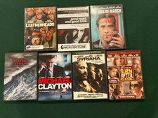 George Clooney DVD lot - Good Night, Syriana, Clayton, Storm, Leatherheads, Ides comprar usado  Enviando para Brazil