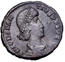 SILVERED AND AU Constantius II Æ Centenionalis. Cavalo moeda romano de guerra Alexandria, usado comprar usado  Enviando para Brazil