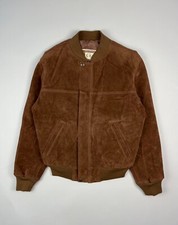 Vintage suede bomber usato  Anzio