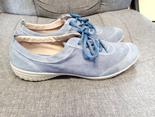Hotter blue suede for sale  NORWICH
