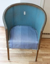 Vintage blue wicker for sale Vintage blue wicker for sale  BEDFORD
