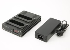 AUDIOROOT eSMART CARREGADOR DUPLO 2 baías carregador de bateria desktop inteligente com adaptador CA comprar usado  Enviando para Brazil