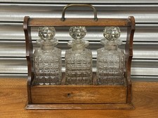 Antique three decanter for sale  BEDFORD