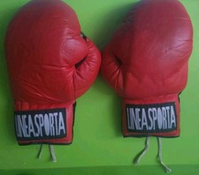 Boxhandschuhe vintage leder gebraucht kaufen  Hannover