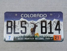 2021 colorado license d'occasion  Expédié en Belgium