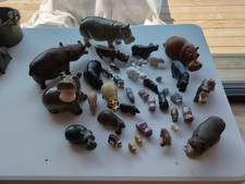 Collection decorative hippos for sale  SEVENOAKS