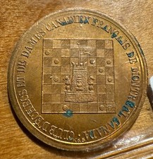 Token Breton 587 Club D'echecs et Dames 1891 comprar usado Token Breton 587 Club D'echecs et Dames 1891 comprar usado  Enviando para Brazil