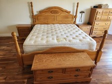 Piece oak bedroom for sale  Raymond
