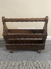 Vintage magazine rack for sale  UK
