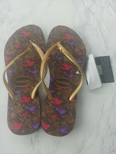 Sandália Havaianas Feminina Slim Birds Flip Flop 41/42BR (9US), usado comprar usado  Enviando para Brazil