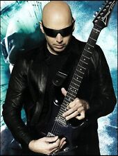 Joe Satriani com sua guitarra Signature Ibanez JS Series 2015 foto pin-up 5E comprar usado  Enviando para Brazil