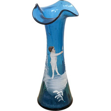 Vaso mary gregory usato  Spedire a Italy