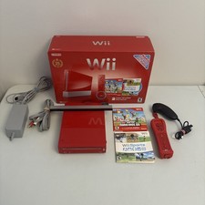 Console Nintendo Wii vermelho 25º aniversário Super Mario Bros. e Wii esportivo testado comprar usado Console Nintendo Wii vermelho 25º aniversário Super Mario Bros. e Wii esportivo testado comprar usado  Enviando para Brazil