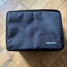 Estojo Logic preto 30 CD acolchoado lateral estojo de armazenamento bolsa de transporte de viagem com alça comprar usado  Enviando para Brazil