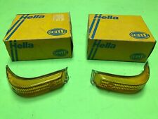 Opel Kadett B 1966-72 Hella conjunto de lentes de luz de seta vidro piscante genuíno novo na caixa, usado comprar usado  Enviando para Brazil