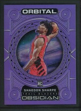 2022-23 SHAEDON SHARPE 42/49 PANINI OBSIDIAN ORBITAL ROOKIE RC #17 comprar usado  Enviando para Brazil