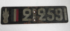 Ancienne plaque immatriculatio d'occasion  Saint-Brieuc