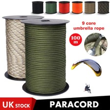 100m paracord 4mm for sale  CANNOCK