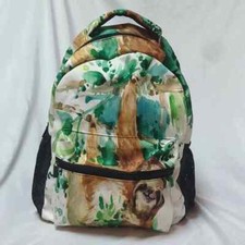 Usado, Mochila escolar ajustável cor água preguiça jardim zoológico selva LEIA comprar usado  Enviando para Brazil