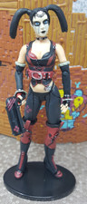 Boneco de ação DC Direct colecionáveis Batman Arkham City série 1 Harley Quinn 7" comprar usado  Enviando para Brazil
